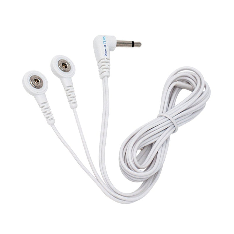 [Australia] - Discount TENS, Omron Compatible Lead Wires. Replacement Lead Wires for Omron Electrotherapy Devices. (PM3030, 2 Snap) PM3030 