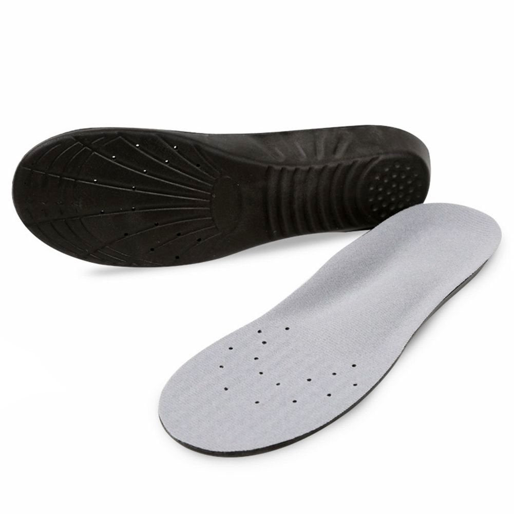 [Australia] - Shoe Insoles, Memory Foam Insoles, Providing Excellent Shock Absorption and Cushioning for Feet Relief, Comfortable Insoles for Men and Women for Everyday Use, L [US M: 8-12/W: 10-15] Black L [US M: 8-12/W: 10-15] 