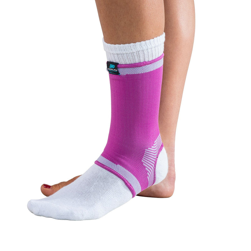 [Australia] - DonJoy Advantage DA161AV01-PNK-XL Elastic Ankle for Sprains, Strains, Swelling, Pink, Fits Left or Right, XL fits 10.5", 11.5" X-Large fits 10.5"-11.5" 