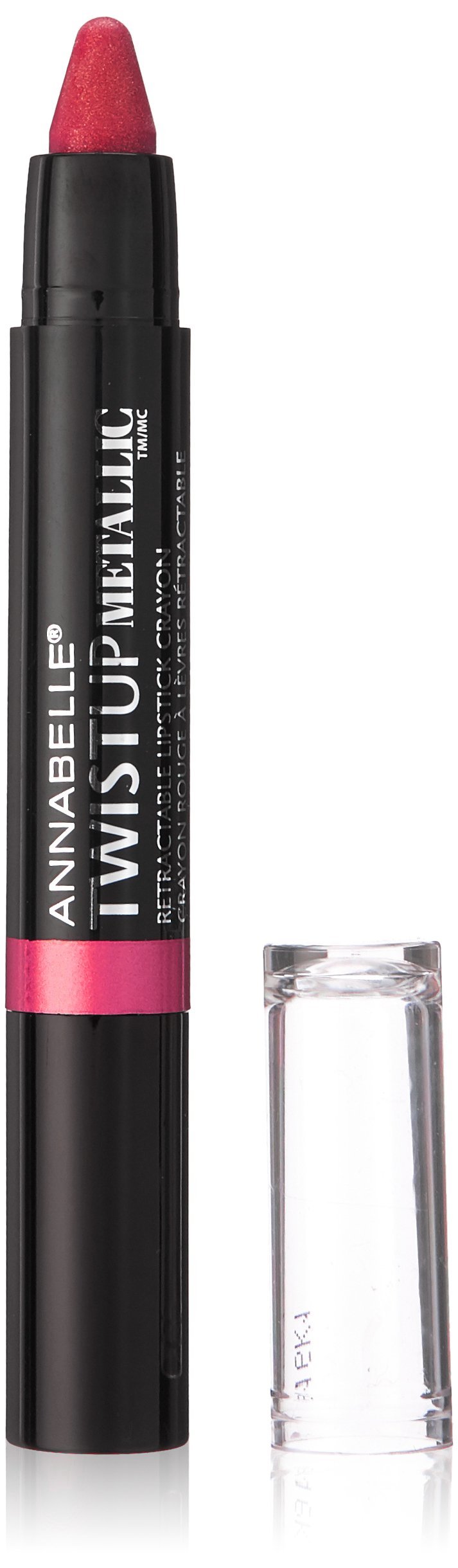 [Australia] - Annabelle Twistup Metallic Lipstick, Rock & Rose, 1.5 Gram 