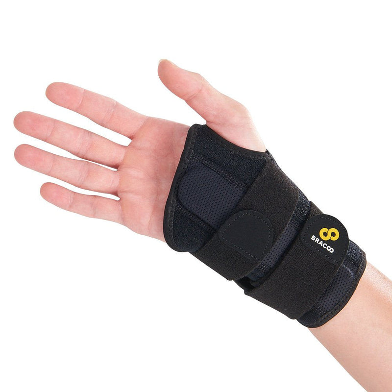 [Australia] - Bracoo Wrist Brace, Reversible Hand Splint for Carpal Tunnel, Wrist Pain & Sport Injury- Adjustable, Customized Fit & Comfortable Padded Lining, Guardian (WB30), 1 Count 