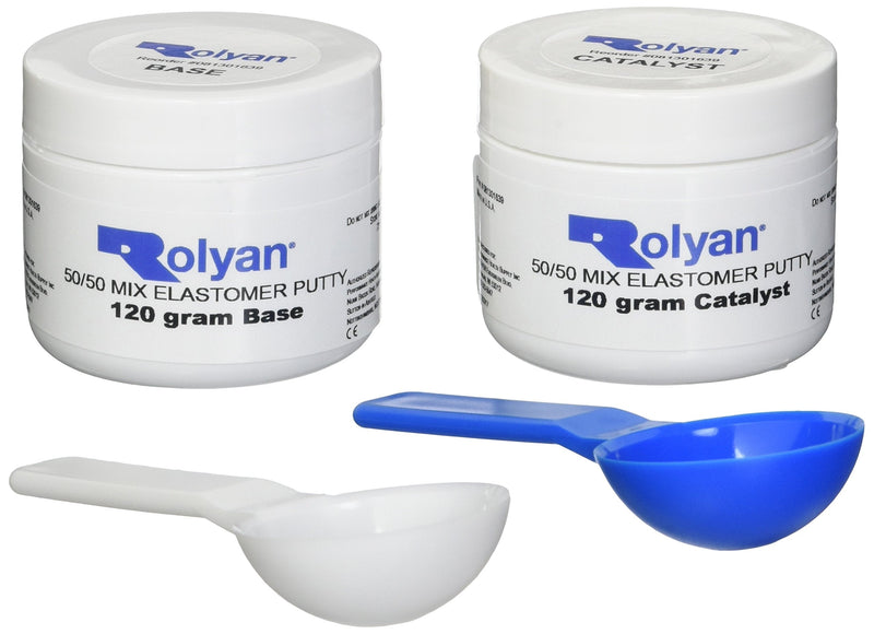 [Australia] - Rolyan 50/50 Mix Elastomer Putty, 8.47 oz., Pliable Occupational Therapy Putty for Hand Therapy Splints, Built-Up Grip & Scar Tissue Pressure Relief, Shaping Putty for Molding Handles of Utensils 8.47 oz. 
