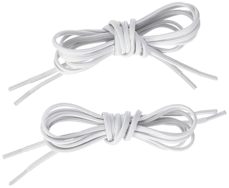 [Australia] - Tylastic 73891 Shoelaces,Laces 1/8' Wide,Extra Durable Shoe Laces for Added Support & Comfort, Elastic Shoe Accessory for Runners,Disabled,Handicapped,No Special Tying or Lacing,2 Pairs of 36',White 36" x 1/8" White 