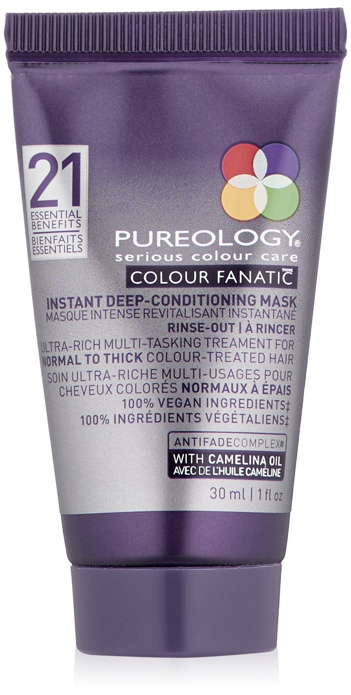 [Australia] - Pureology Color Fanatic Instant Deep-Conditioning Hair Mask | Restore & Strengthen | Maintain Beautiful Color | Vegan 1 Fl Oz (Pack of 1) 