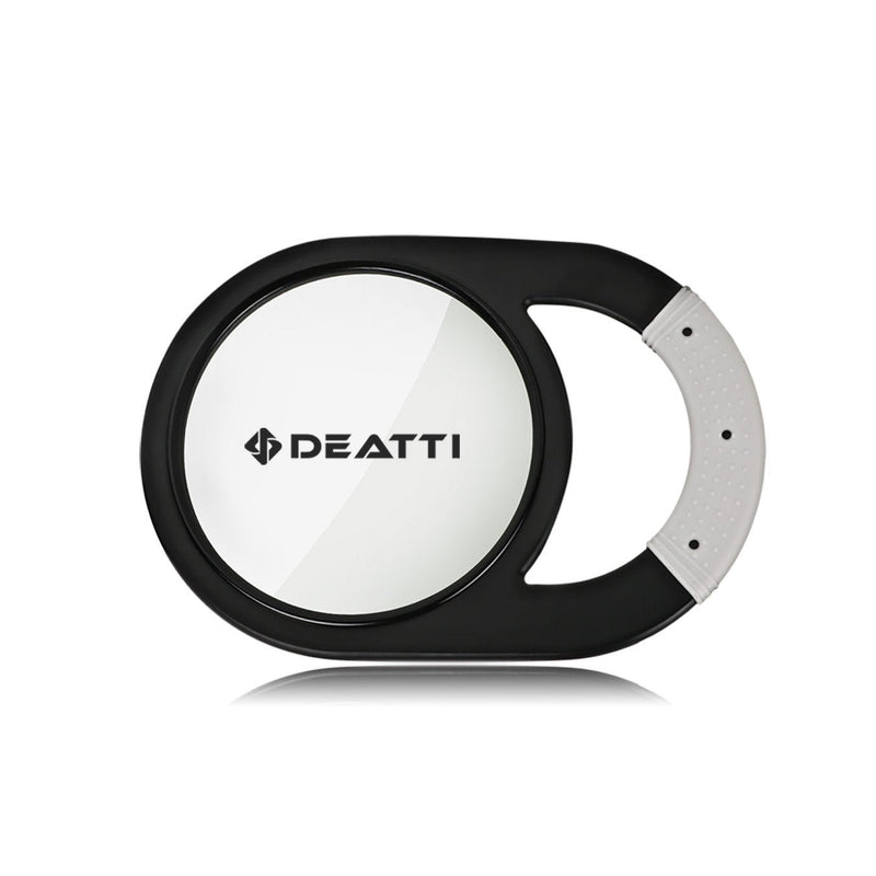 [Australia] - DEATTI Unbreakable Hand Mirror with Silicone Handle for Salon or Barber Shops 