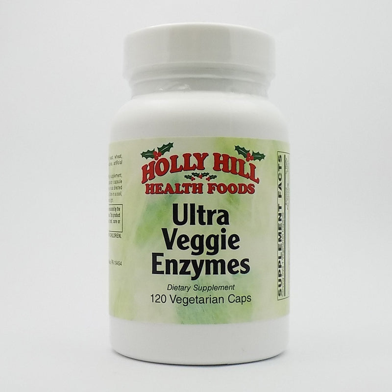[Australia] - Holly Hill Health Foods, Ultra Veggie Enzymes, 120 Vegetarian Capsules 