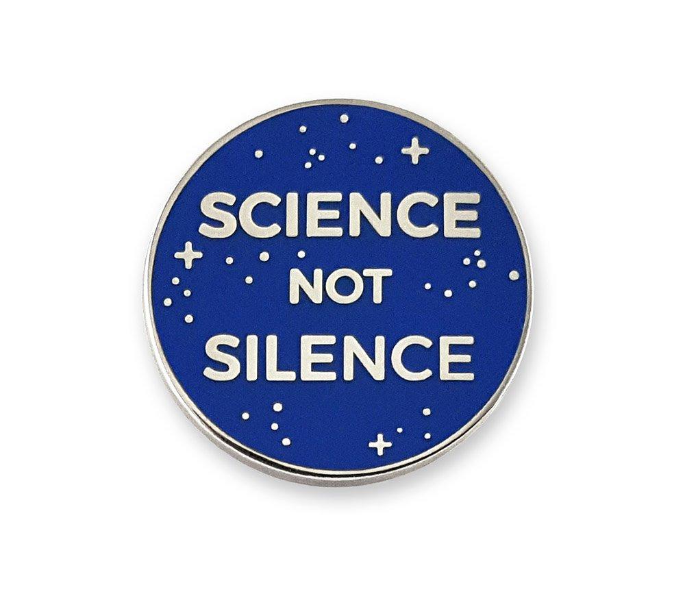[Australia] - Pinsanity Science Not Silence Enamel Lapel Pin 