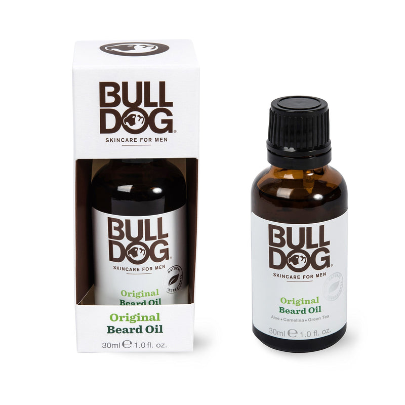 [Australia] - Bulldog Mens Skincare and Grooming Original Beard Oil for Men with Aloe, Camelina & Green Tea, 1 Fl. Oz. 