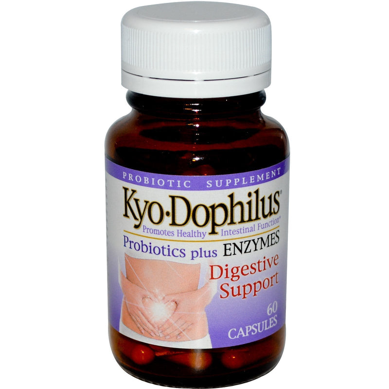 [Australia] - Wakunaga/Kyolic - Kyo-Dophilus W/Enzymes (Heat Stable Probiotic) 60 Cap 