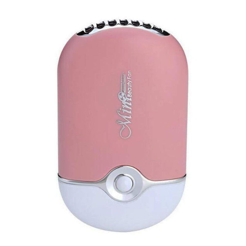 [Australia] - Tongping USB Mini Fan Air Conditioning Blower for Eyelash Extension(Pink) 