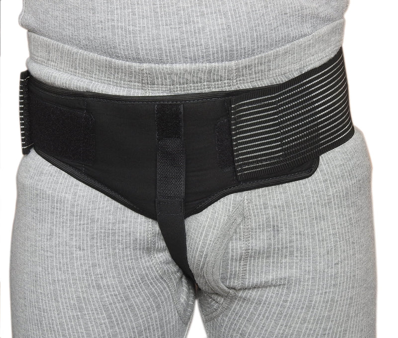 [Australia] - Wonder Care-Single Right Side Inguinal Hernia Belt Support Brace - Truss Brace with 1 Removable Compression pad and Adjustable Groin Strap and Truss Hernia Support pre Surgery - XL XL(40"-43") 