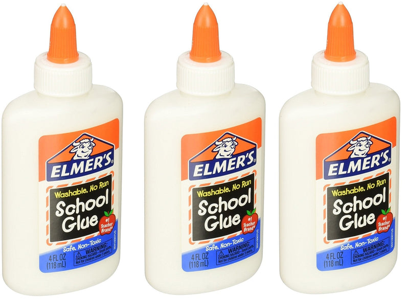 [Australia] - Elmers Liquid School Glue qUOaZh, Washable, 4 Ounces, 3 Count 