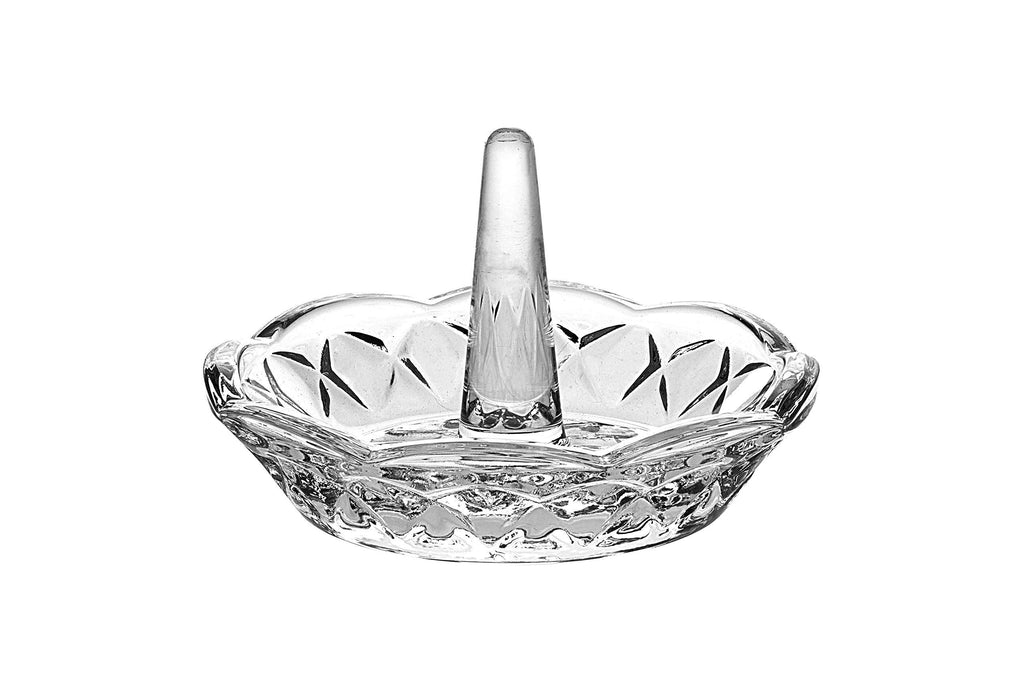 [Australia] - Barski - Cut Crystal - Ring Holder - 3.25" height - Made in Europe 