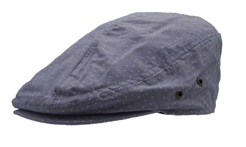 [Australia] - Wonderful Fashion Men's Herringbone Wool Tweed Newsboy IVY Cabbie Driving Hat Light Blue One Size 