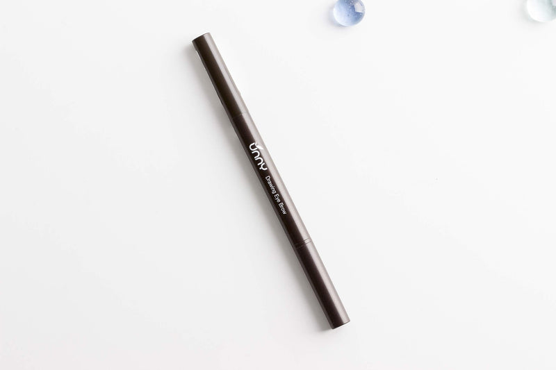 [Australia] - Triangular Point Eyebrow Pencil with Built-in Spoolie Brush for Easy on the Go Application in Brown 