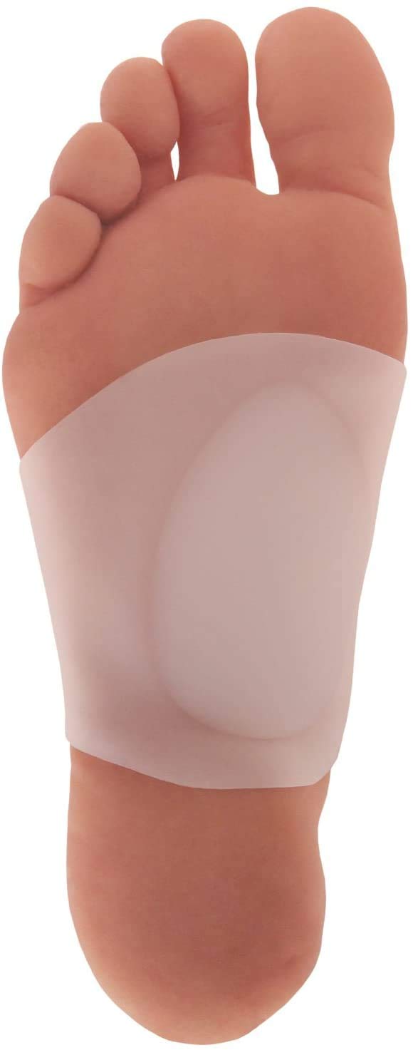[Australia] - Dr. Frederick’s Original Arch Support Shoe Insert Gel Set - 2 Pieces - Soft Gel Sleeves for Plantar Fasciitis Support & Flat Foot Support - Pain Relief - Men & Women - Large - W8-14 | M6-13 2 Count (Pack of 1) 