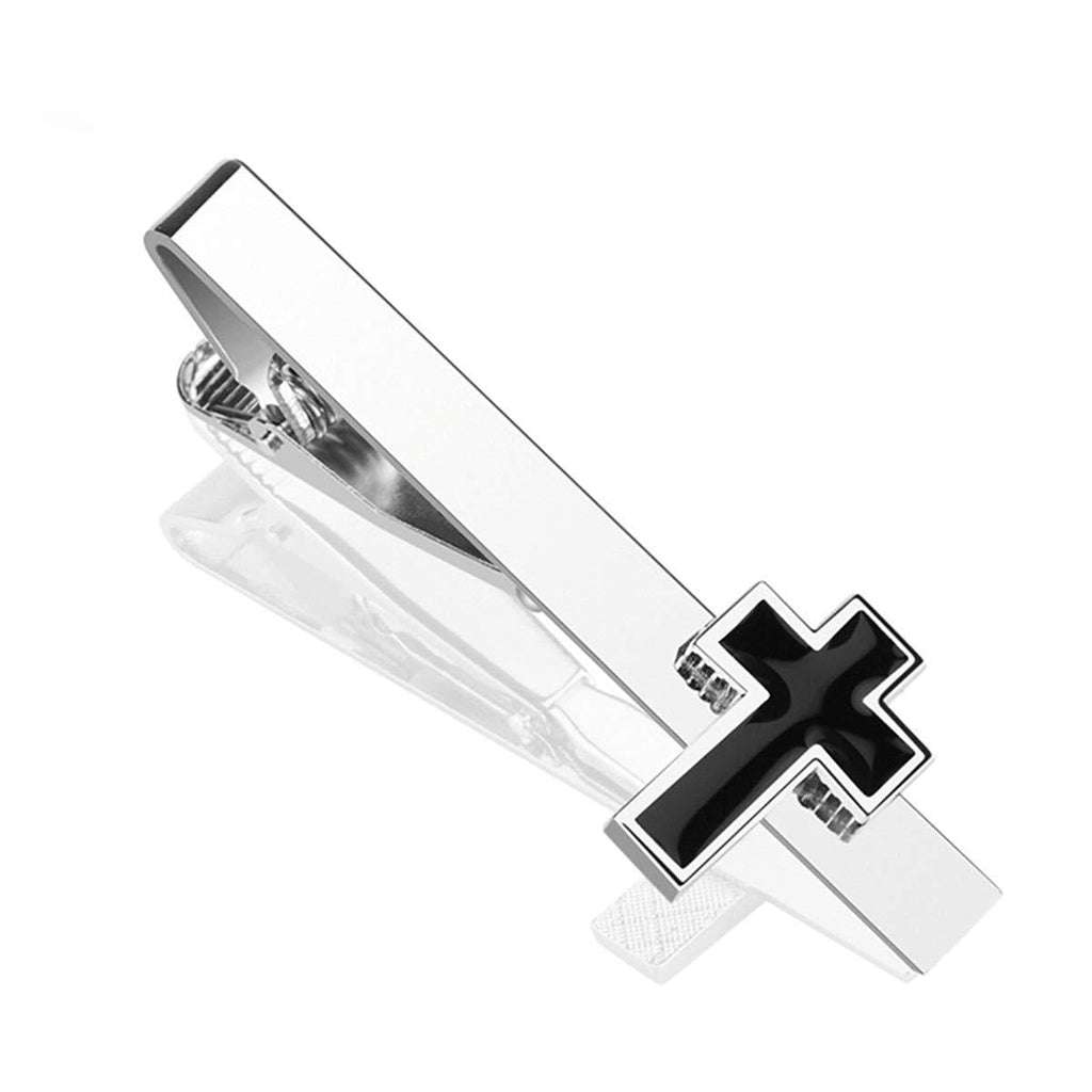 [Australia] - Tie Clip, Tie Bar, Tie Clips for Men, Tie Bars for Men, Mens Tie Clip Silver, Tie Bar Clip, Tie-Clip, Dad Tie Clip Skinny, Tie Clip for Women, Tie Bar Silver, Men Tie Clips, Bar Tie Clip Gold Cross Tie Clip 