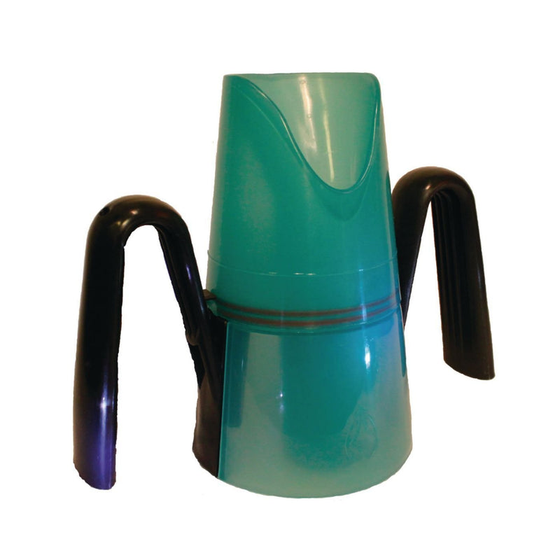 [Australia] - Sammons Preston - 39949 Rije Dysphagia Cup, Extra Large Glass for Controlled Portions Or Sips from Open Cup Or Straw, Stable Grip Cup, Two Handles Provides Secure Grip, Dishwasher Safe 