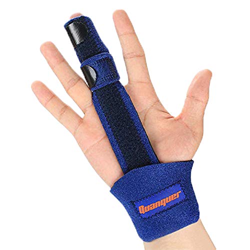 [Australia] - Finger Extension Splint for Trigger Finger, Mallet Finger, Finger Knuckle Immobilization, Finger Fractures, Wounds, Post-operative Care and Pain Relief- Malleable Metallic hand splint finger support 1 
