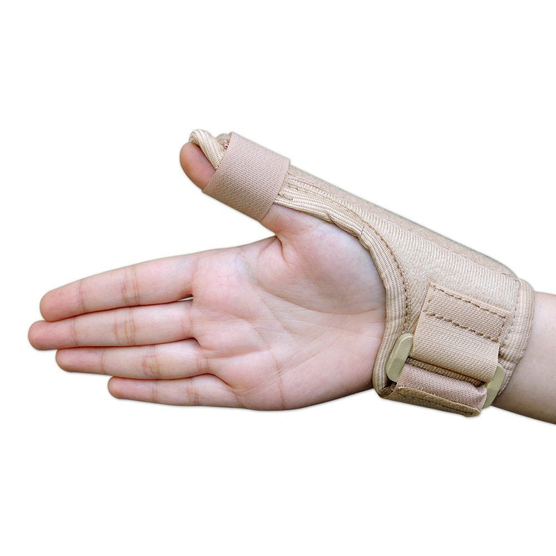 [Australia] - HealthGoodsIn - Pediatric Thumb Spica Splint | Thumb Spica Splint for Kids | Thumb Brace for Tissue Injuries | Support Brace with Thumb Spica Lightweight, Breathable | Fits Both Hands 