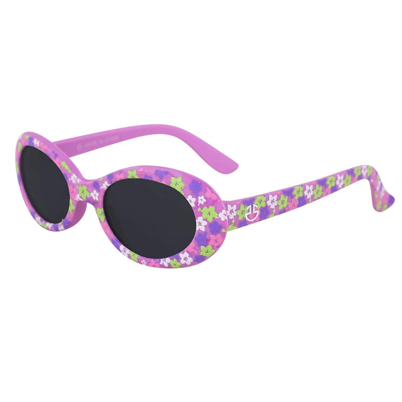 [Australia] - Baby Sunglasses, Rubber Frame Infant & Toddler Sunglasses Ages 0-3 Years, 100% UV Protection Purple Smoked 