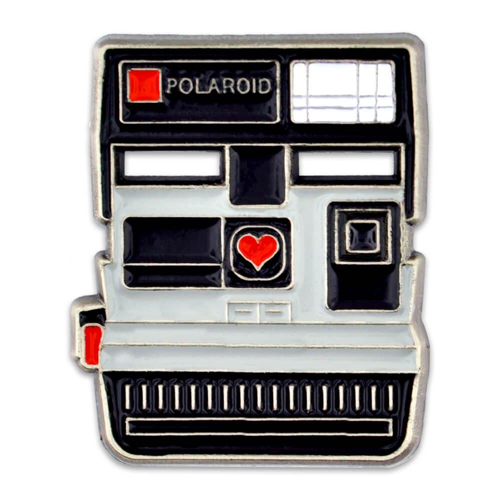 [Australia] - PinMart Vintage Polaroid Camera Photograhy Trendy Enamel Lapel Pin 1 Piece 