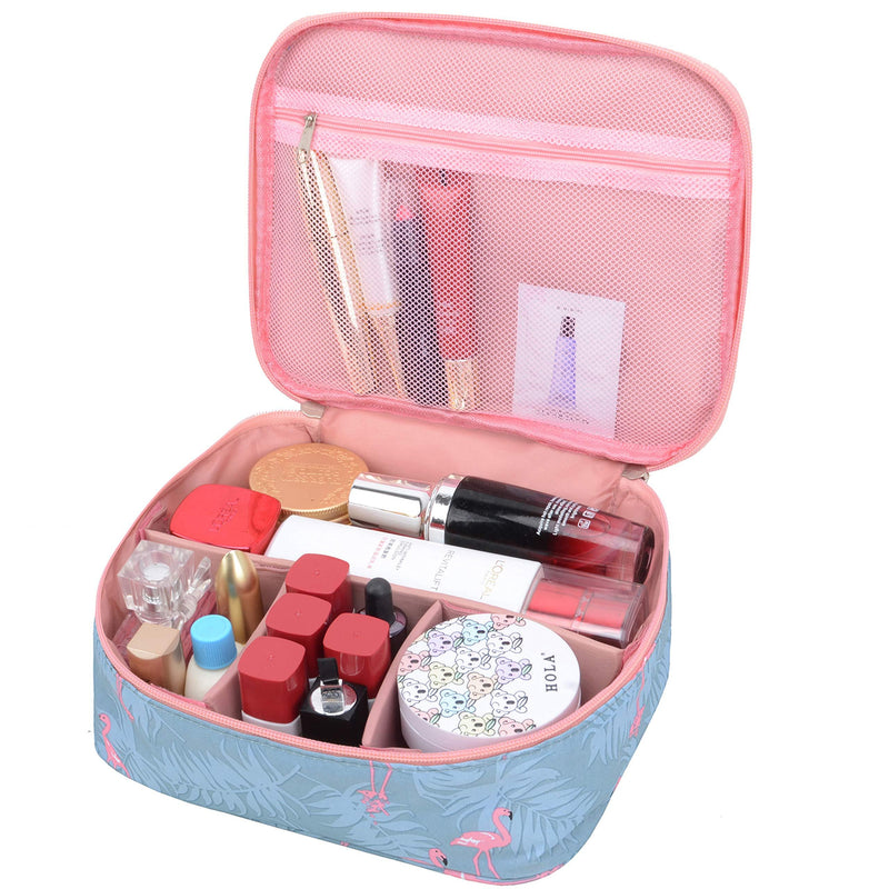 [Australia] - MKPCW Portable Travel Makeup Cosmetic Bags Organizer Multifunction Case Toiletry Bags for Women (color1) Medium Color1 