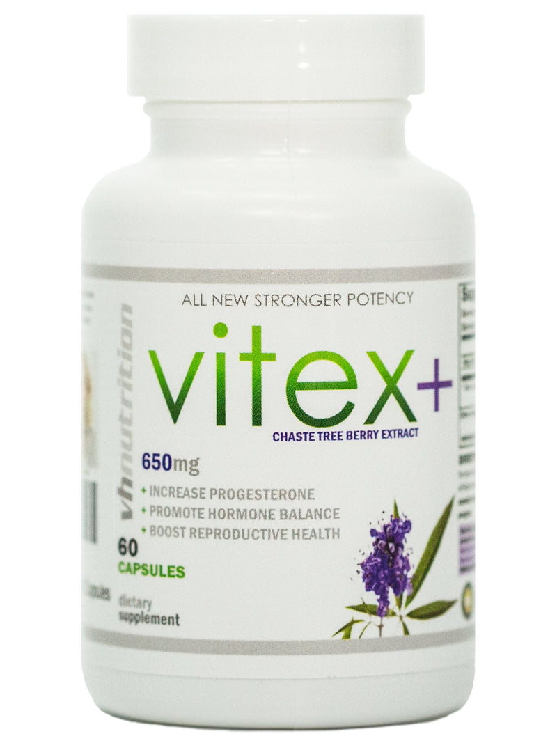[Australia] - VH Nutrition Vitex+ | 650mg Vitex Chasteberry Supplement for Women - 30 Day Supply - 60 Capsules 
