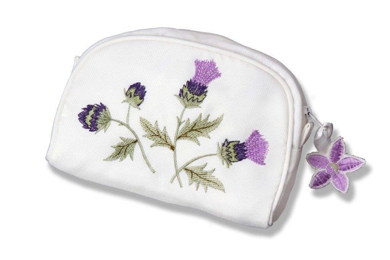 [Australia] - Cosmetic Bag in an Alba Thistle Design 