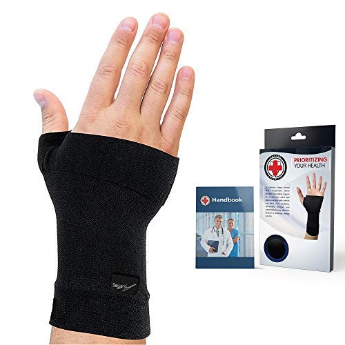 [Australia] - Doctor Developed Copper Infused Wrist Sleeve-Support-Brace-Compression Sleeve, Relief For Wrist Injuries, Sprains and More by Dr Arthritis (Small) Small 