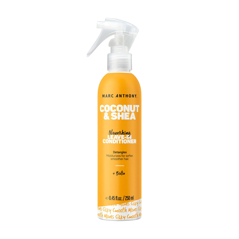 [Australia] - Marc Anthony 100 Extra Virgin Oil Shea Butter LeaveIn Conditioner Ounce Spray Can, Coconut, 8.4 Fl Oz 