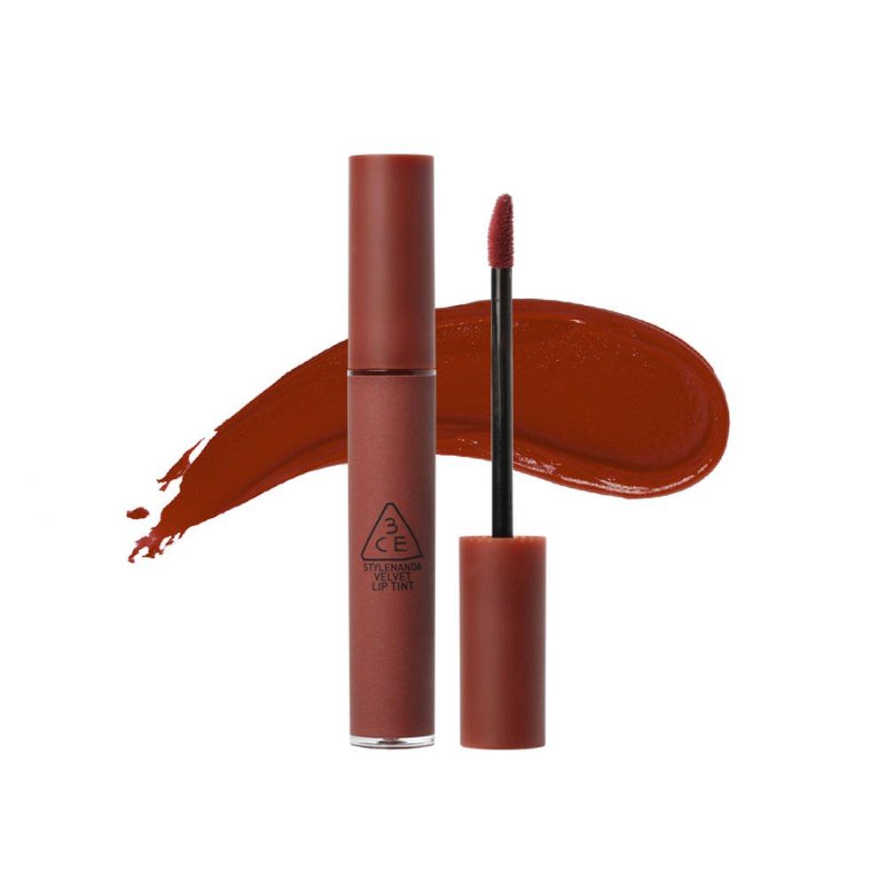 [Australia] - 3CE Velvet Lip Tint (4g/ea) 10 colors / Newly Launched / Mlbb / Mlbb Lips / Stylenanda (Taupe) 