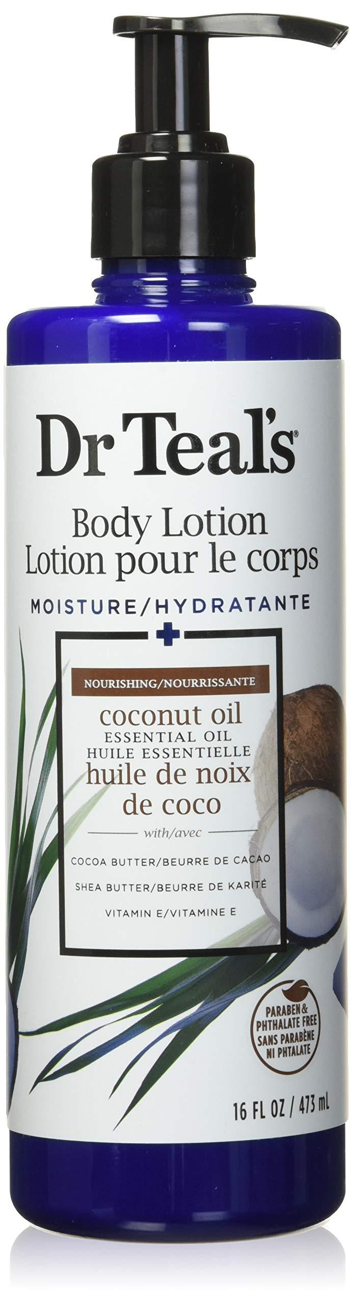 [Australia] - Dr Teal's Body Lotion Moisture plus Nourishing Coconut Oil, 16 fl oz 