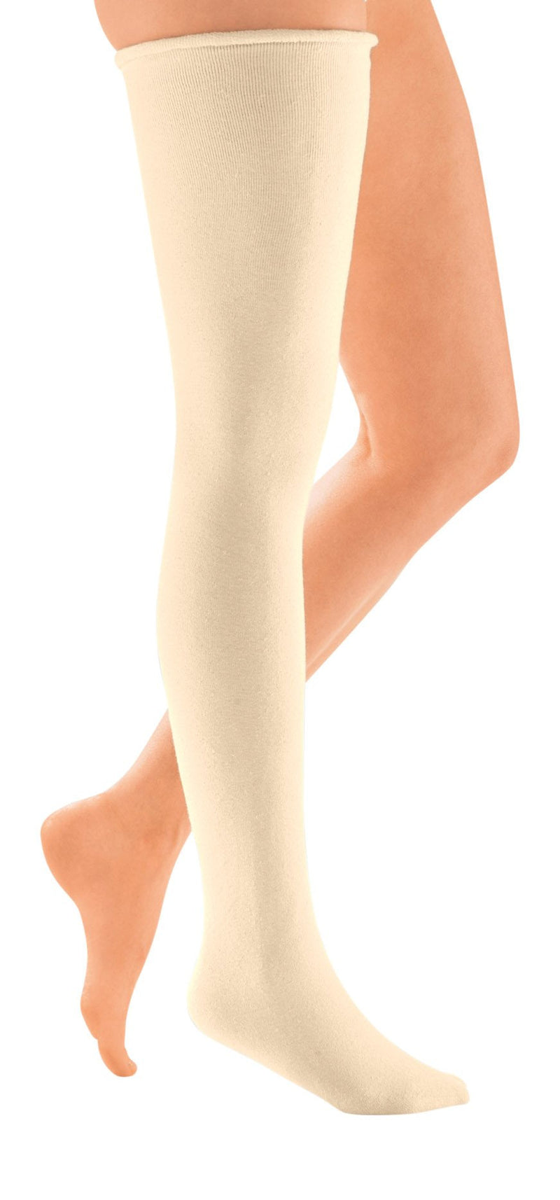[Australia] - CircAid Comfort Thigh High Socks Beige Knee High / Extra-Wide / 150 cm 