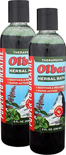 [Australia] - Olbas Herbal Bath, 8 fl oz / 236 ml, 2-Pack 
