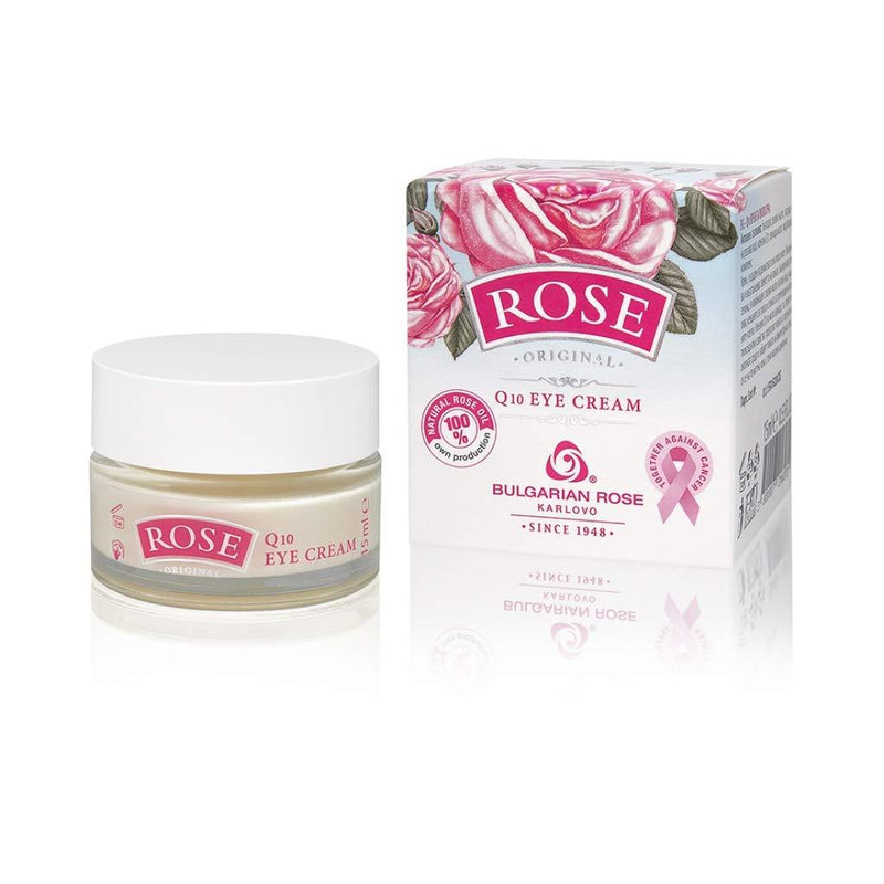 [Australia] - Q10 Eye Cream Enriched with Bulgarian Rose Oil Otto Rose Water 15 ml 
