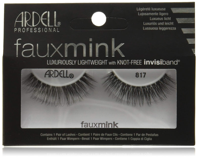 [Australia] - Ardell Faux Mink Strip Lashes 817 Black 