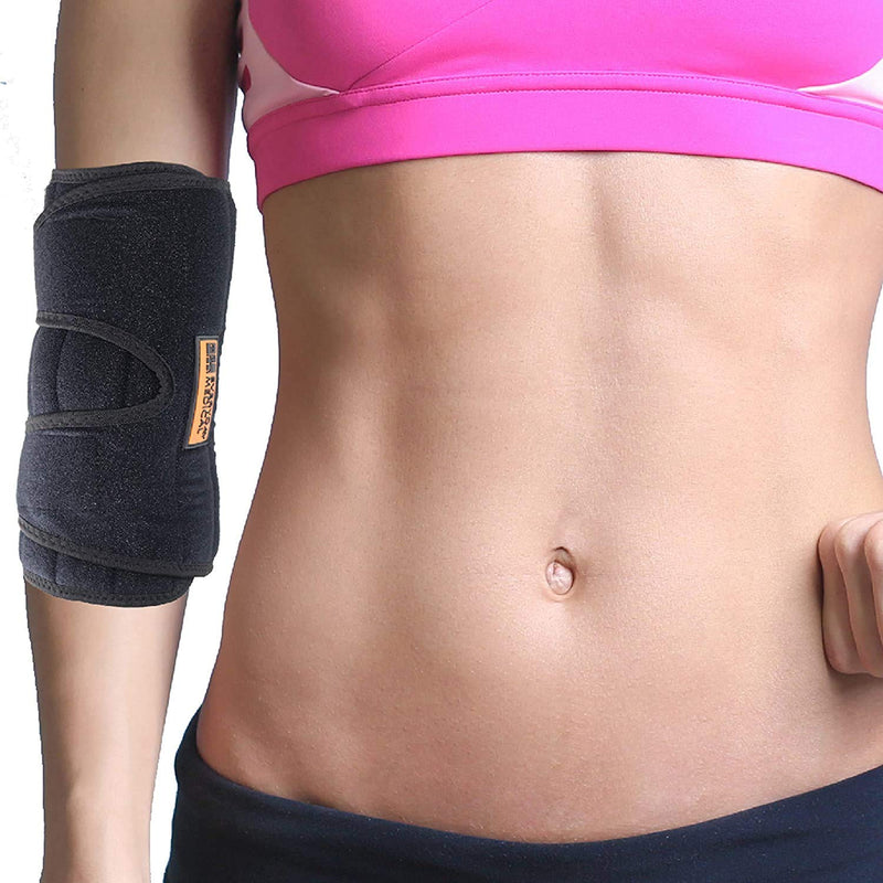 [Australia] - Everyday Medical Elbow Brace for Arthritis and Cubital Tunnel Syndrome I Elbow Immobilizer Splint for Tennis Elbow I Stabilizer Support Splint with Removable Splint I Fits Both Arms I Unisex | L/XL L/XL (Length: 9 IN) 