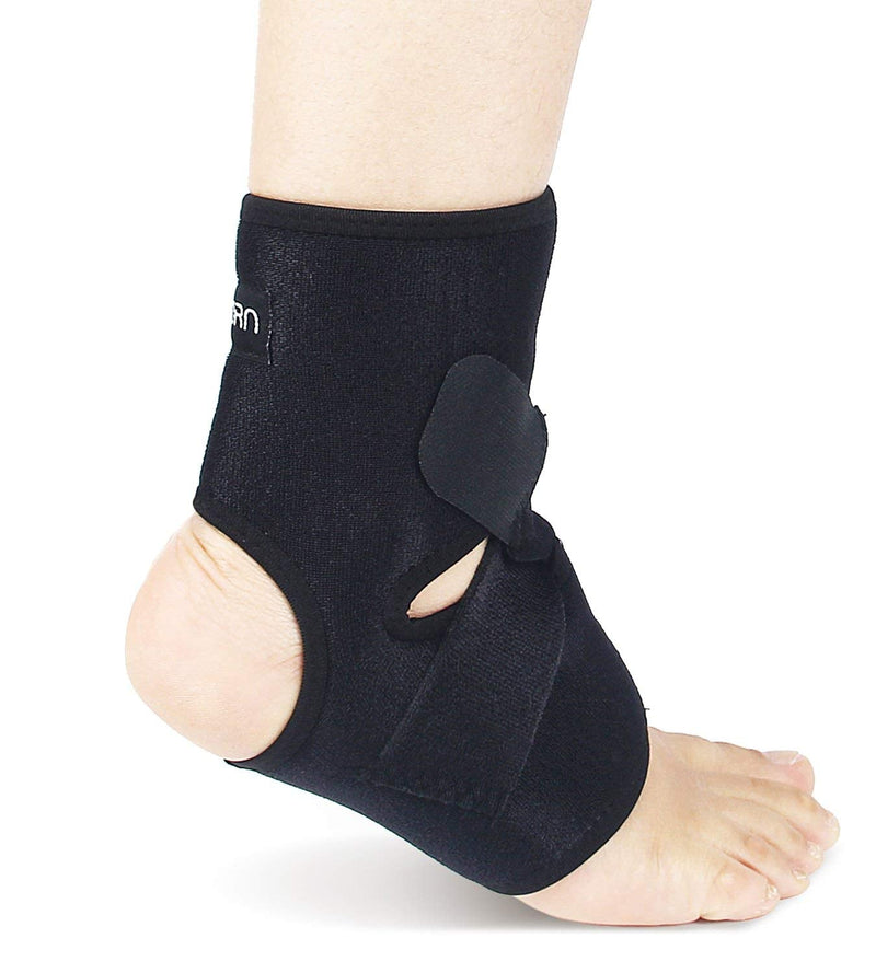 [Australia] - Ankle Brace & Achilles Tendon Support Sleeve by Astorn. Ankle Compression Sleeve for Plantar Fasciitis Relief, Heel Spurs - Achilles Tendonitis Brace for Men and Women. One Size Fits Both Feet Ankle Support Wrap for Running & Everyday Wear. 