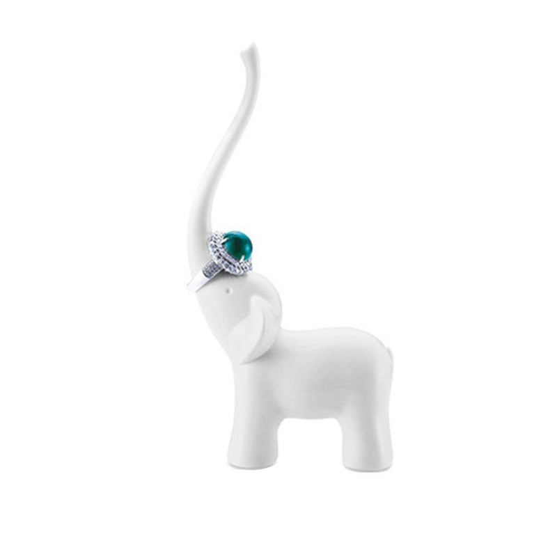 [Australia] - Selling Wonderful Elephant Jewelry Ring Holder - Engagement Wedding Ring Display Holder Stand (1) 