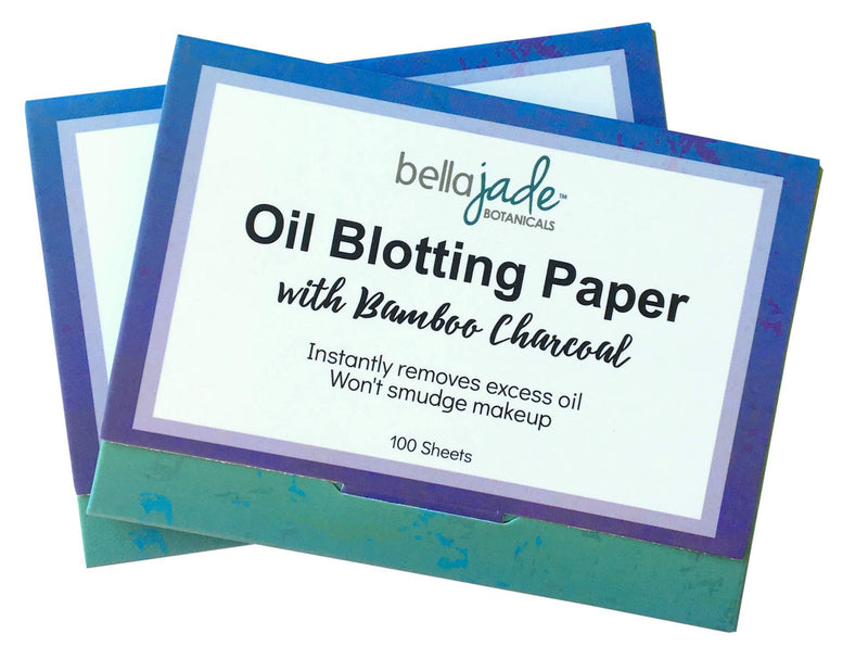 [Australia] - Oil Blotting Paper Sheets – Instantly Absorbs Excess Oil and Shine from Face without Smudging Makeup – Large size, 200 Tissues … (charcoal) charcoal 