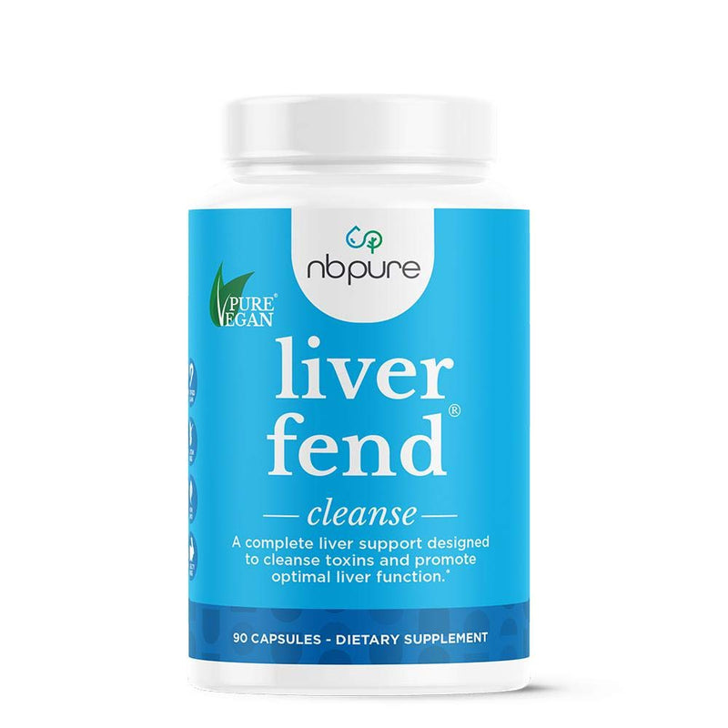 [Australia] - nbpure Liver Fend Liver Detox and Cleanse Milk Thistle Supplement, 90 Count 