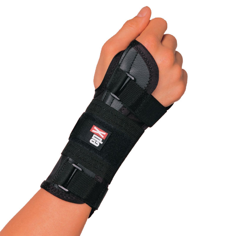 [Australia] - epX Wrist Control, Wrist Brace for Sprains, Contusions, Carpal Tunnel, and Immobilization, Adjustable Wrist Support with Rigid and Flexible Stays, Large Thumb Opening, Easy to Don, Right, Large 