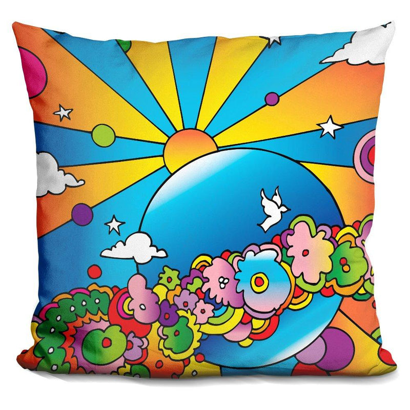 [Australia] - LiLiPi Cosmic Planet Decorative Accent Throw Pillow 