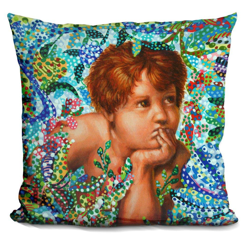[Australia] - LiLiPi Cherub Decorative Accent Throw Pillow 