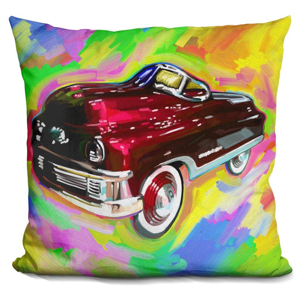 [Australia] - LiLiPi Pop Art Kiddie Car Decorative Accent Throw Pillow 