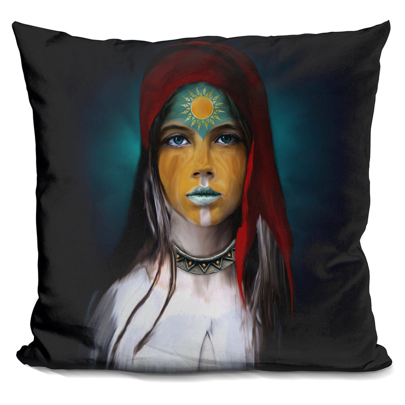 [Australia] - LiLiPi Chalchiuhtlicue Decorative Accent Throw Pillow 