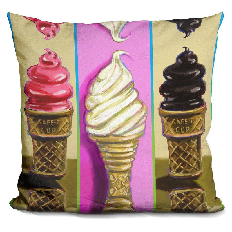 [Australia] - LiLiPi Pop Cones Decorative Accent Throw Pillow 