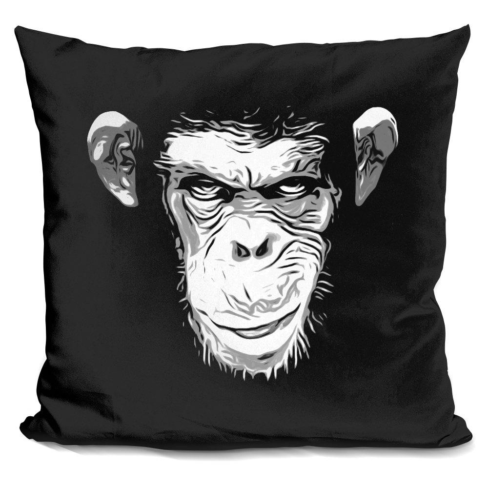 [Australia] - LiLiPi Evil Monkey Decorative Accent Throw Pillow 