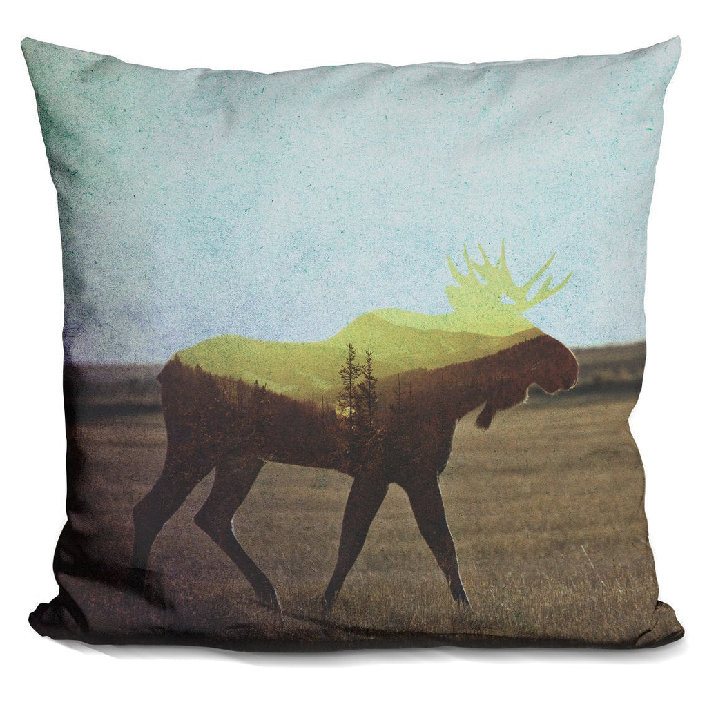 [Australia] - LiLiPi Moose Decorative Accent Throw Pillow 